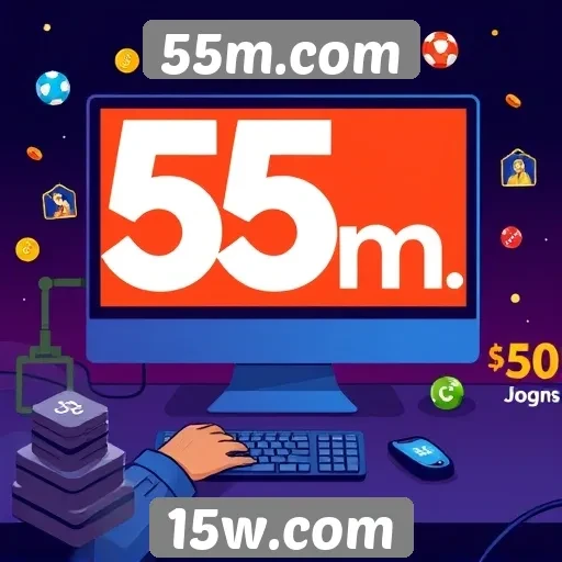 O impacto de 55m.com no mercado de jogos online